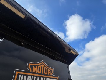 7'x16'x7' Rock Solid Cargo Enclosed HARLEY DAVIDSON EDITION