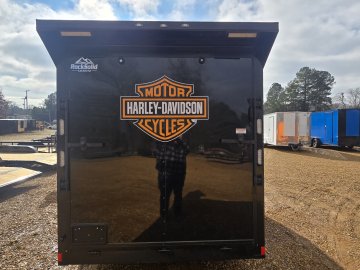 7'x16'x7' Rock Solid Cargo Enclosed HARLEY DAVIDSON EDITION