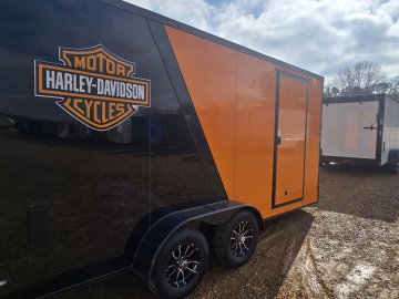 7'x16'x7' Rock Solid Cargo Enclosed HARLEY DAVIDSON EDITION