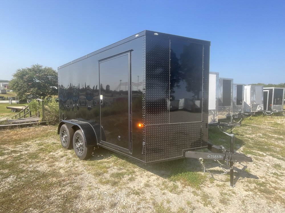 7'x12' Rock Solid Cargo Enclosed