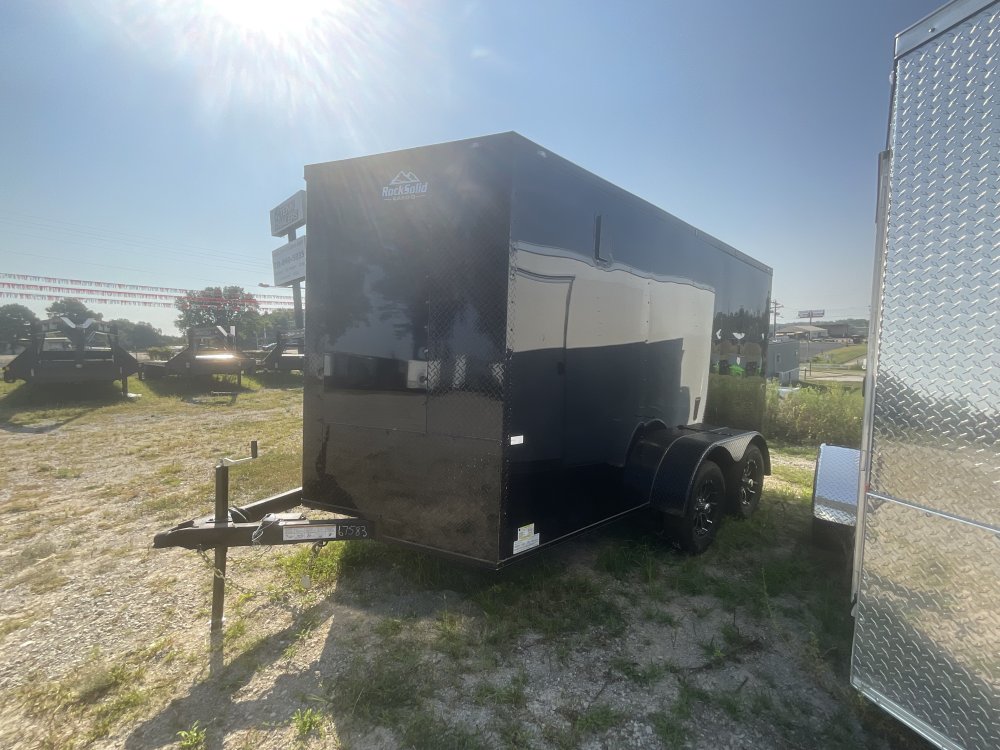 7'x12' Rock Solid Cargo Enclosed