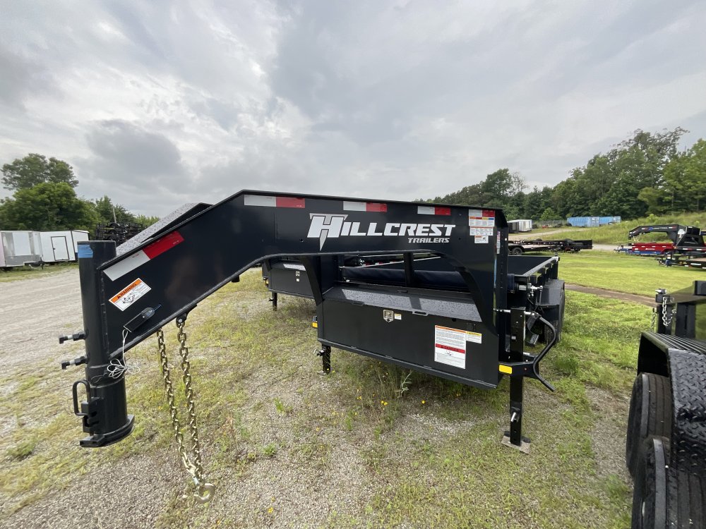 83"x16' x 2' Hillcrest Dump Trailers 15k