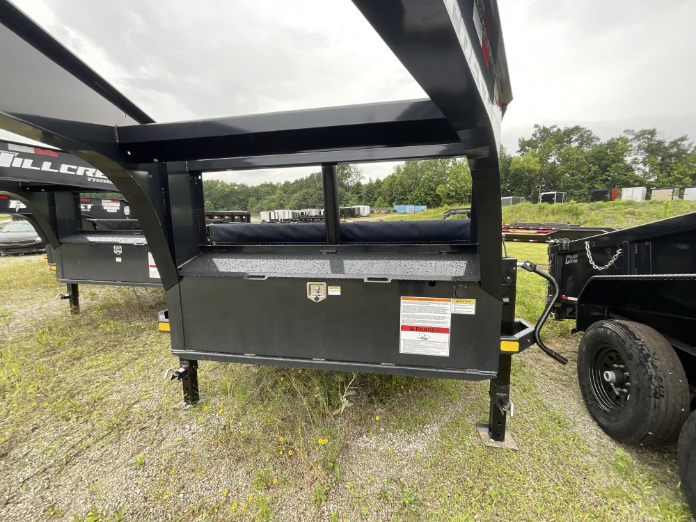 83"x16' x 2' Hillcrest Dump Trailers 15k