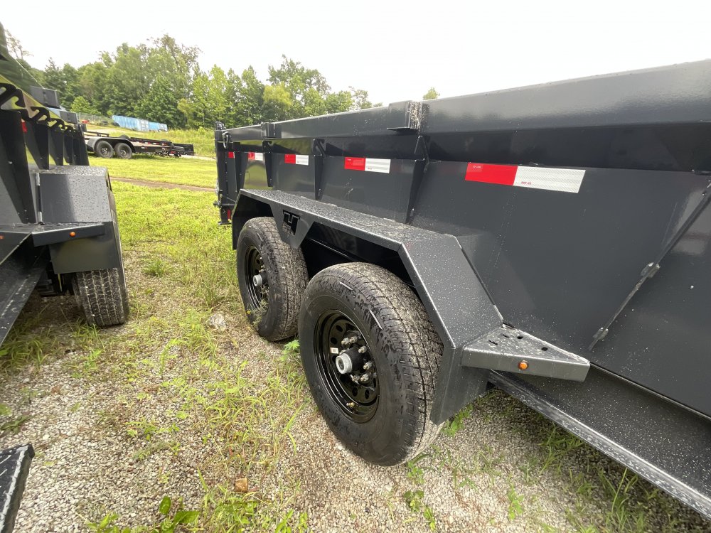 83"x16' x 2' Hillcrest Dump Trailers 15k