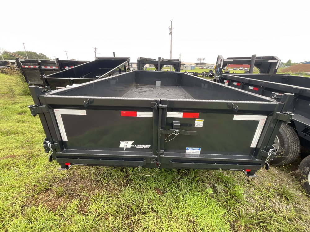 83"x16' x 2' Hillcrest Dump Trailers 15k