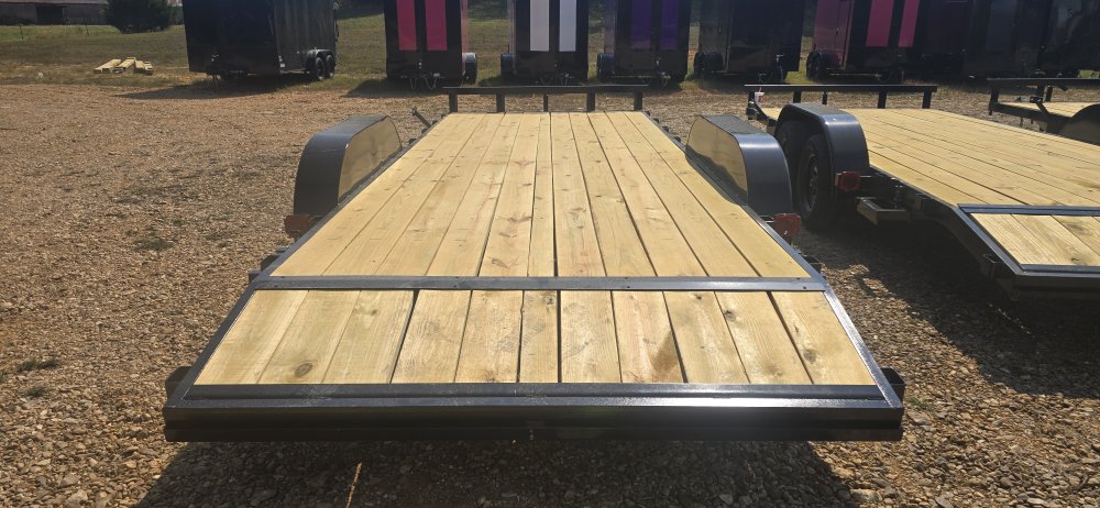 6' 10"x20' L&O Manufacturing LLC Car Hauler