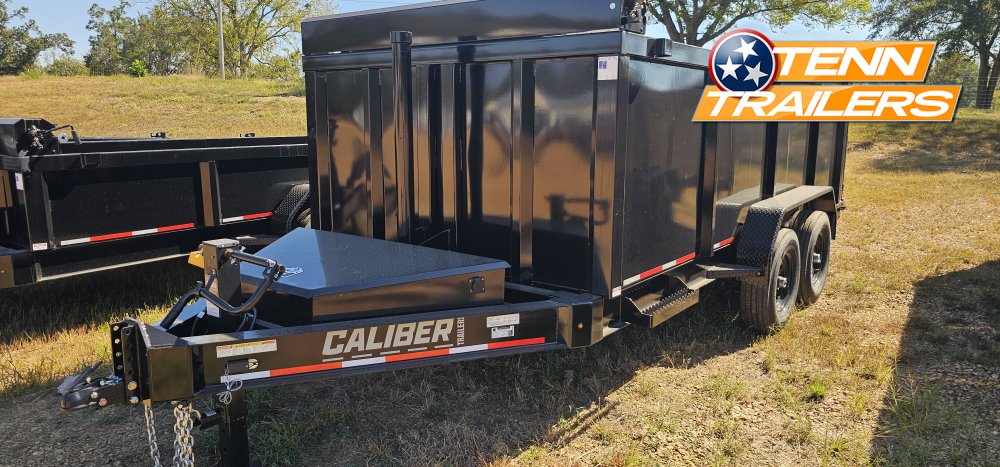 83"x16' Caliber Telescopic Lift Dump Trailers