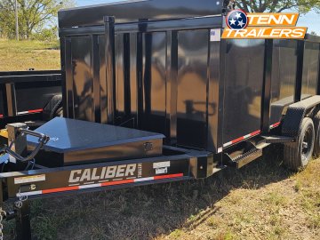 83"x16' Caliber Telescopic Lift Dump Trailers
