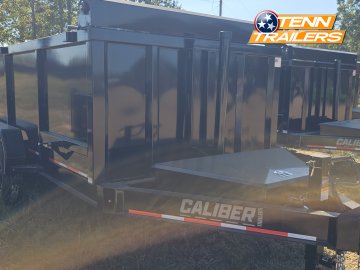 83"x16' Caliber Telescopic Lift Dump Trailers
