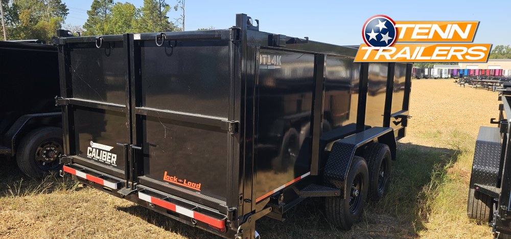 83"x16' Caliber Telescopic Lift Dump Trailers
