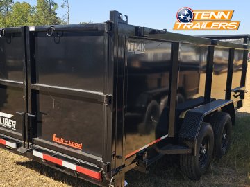 83"x16' Caliber Telescopic Lift Dump Trailers