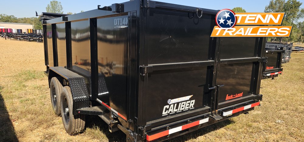 83"x16' Caliber Telescopic Lift Dump Trailers
