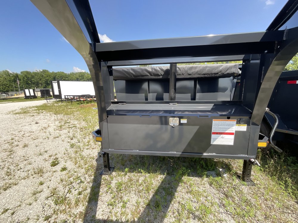 83"x16'x40" Hillcrest Dump Trailers 15k