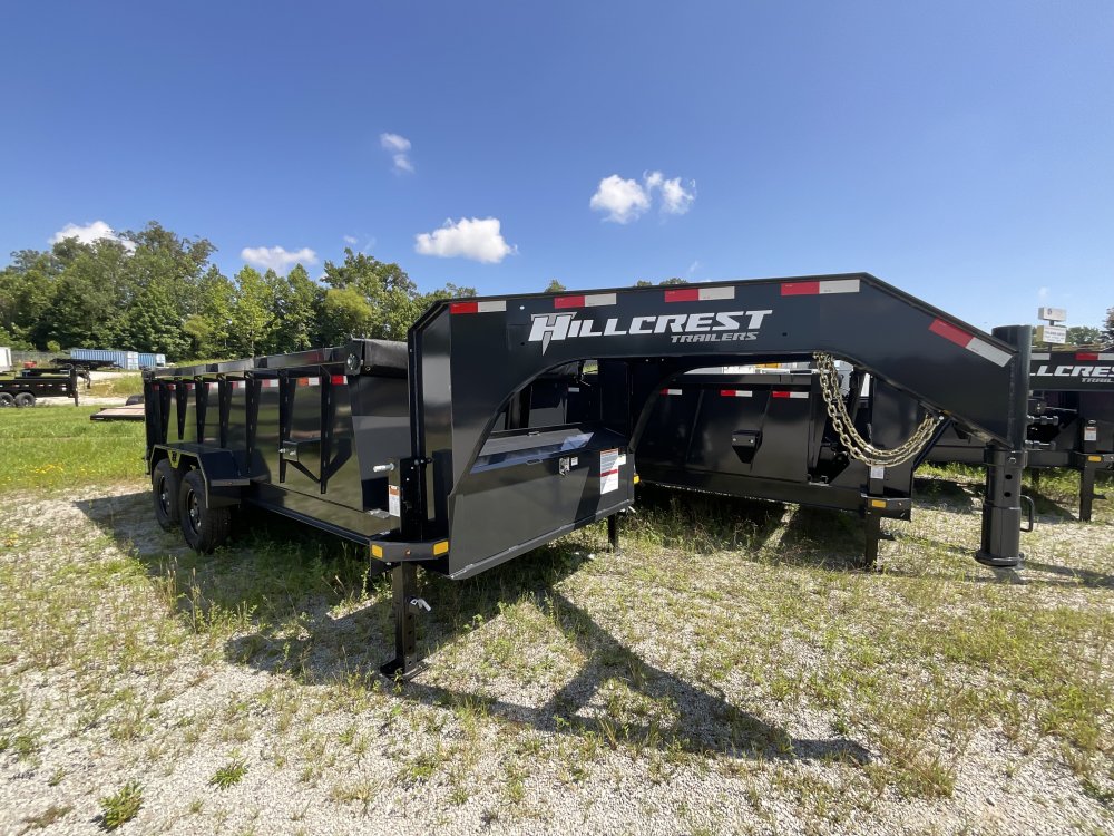 83"x16'x40" Hillcrest Dump Trailers 15k