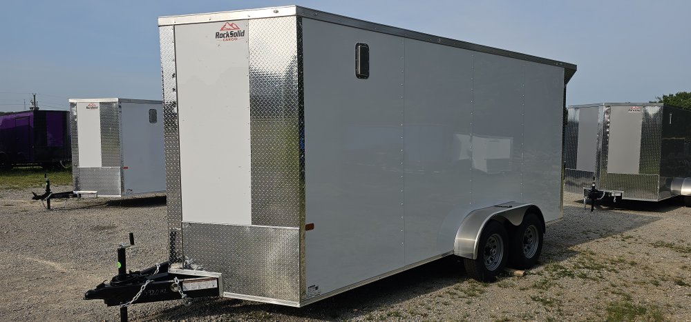 7'x16' Rock Solid Cargo Enclosed