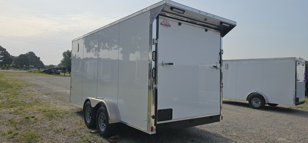 7'x16' Rock Solid Cargo Enclosed
