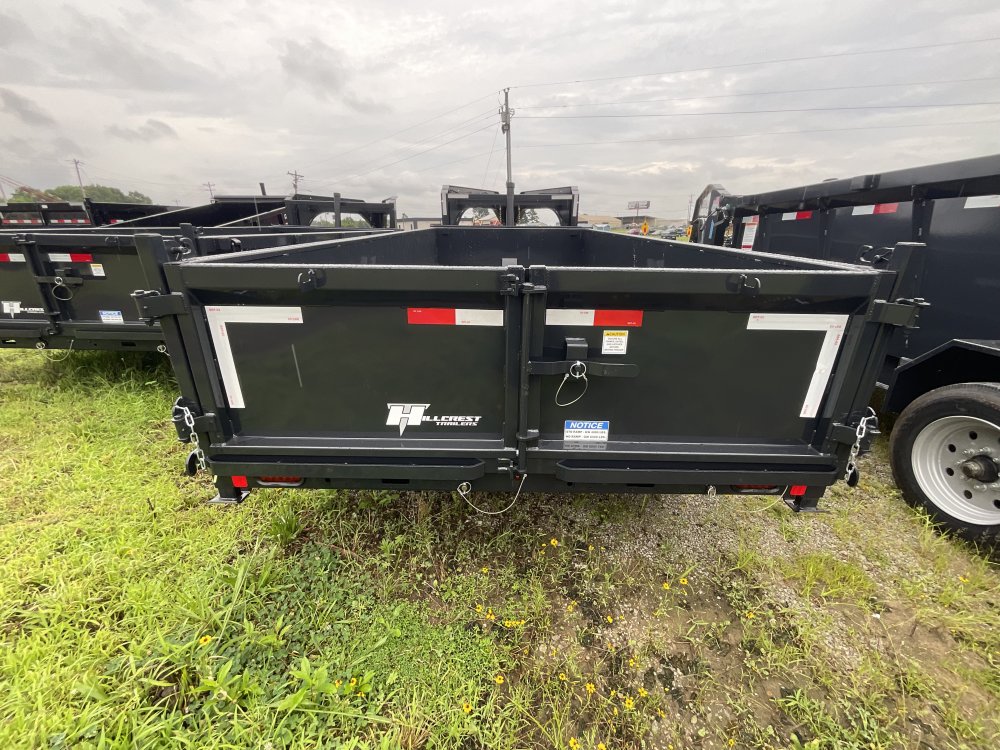 83"x16' x 2' Hillcrest Dump Trailers 17.6k