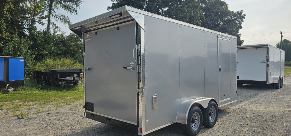 7'x16' Rock Solid Cargo Enclosed