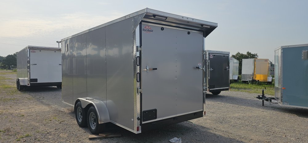 7'x16' Rock Solid Cargo Enclosed