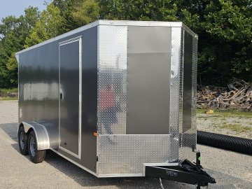 7'x16' Rock Solid Cargo Enclosed