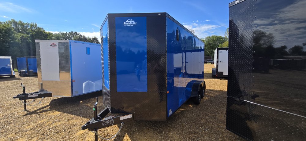 7'x16' Rock Solid Cargo Enclosed