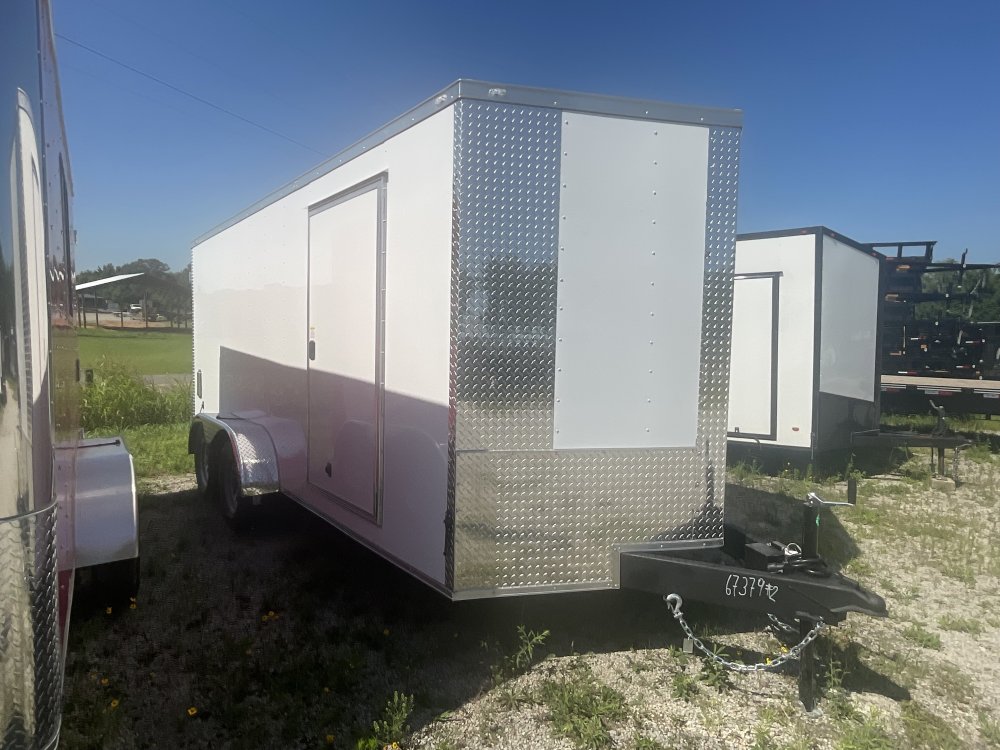 7'x16' Rock Solid Cargo Enclosed