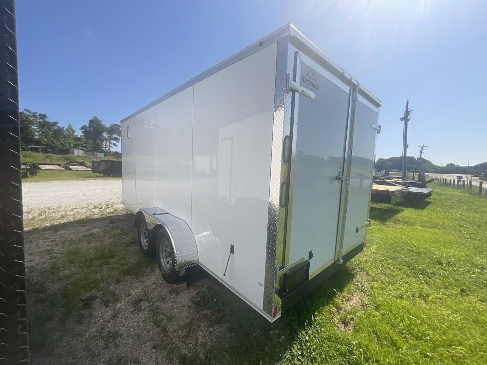 7'x16' Rock Solid Cargo Enclosed