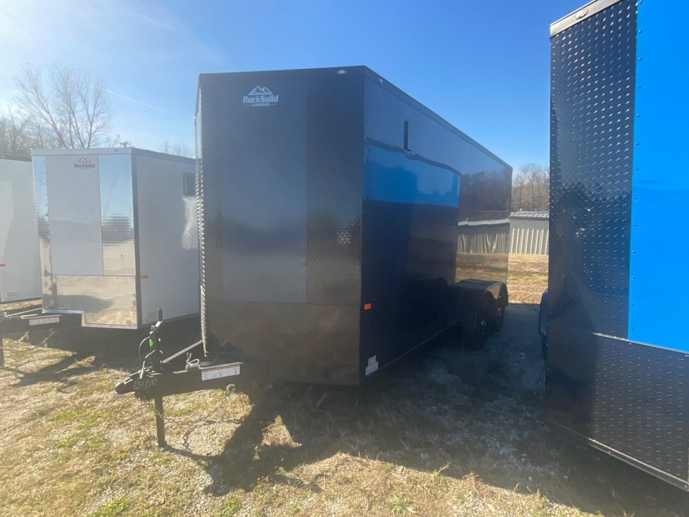 7'x16x7'' Rock Solid Cargo Enclosed