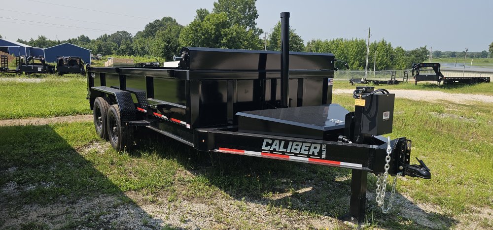 83"x16' Caliber Dump Trailers
