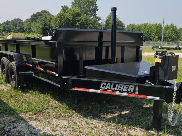 83"x16' Caliber Dump Trailers