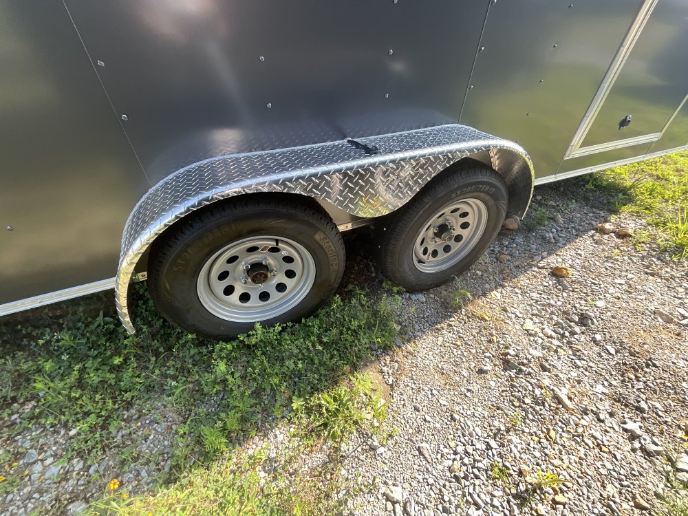 7'x16' Rock Solid Cargo Enclosed