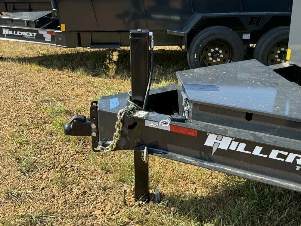 83"x16' Hillcrest Trailers Dump Trailers WITH 40" SIDES/HYDRAULIC JACK