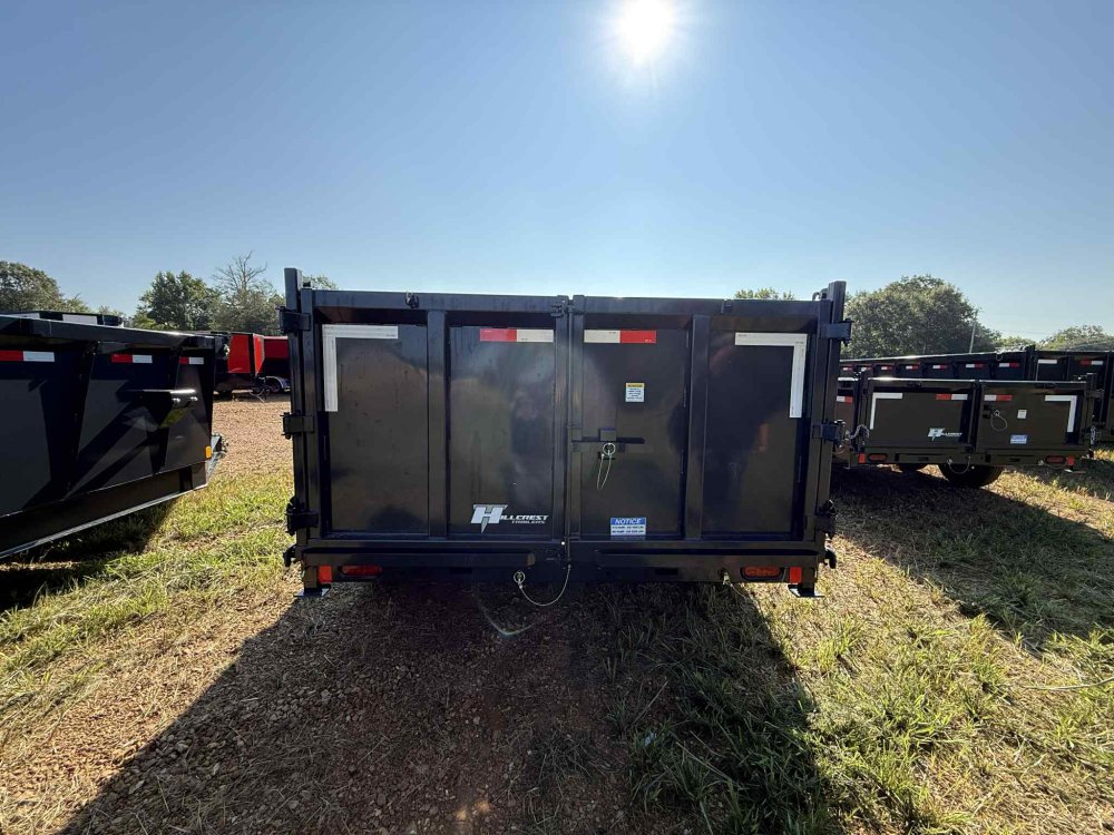 83"x16' Hillcrest Trailers Dump Trailers WITH 40" SIDES/HYDRAULIC JACK