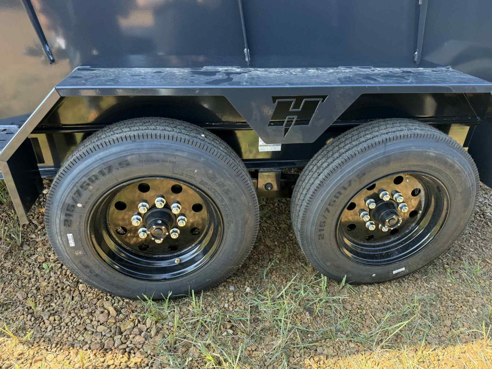 83"x16' Hillcrest Trailers Dump Trailers WITH 40" SIDES