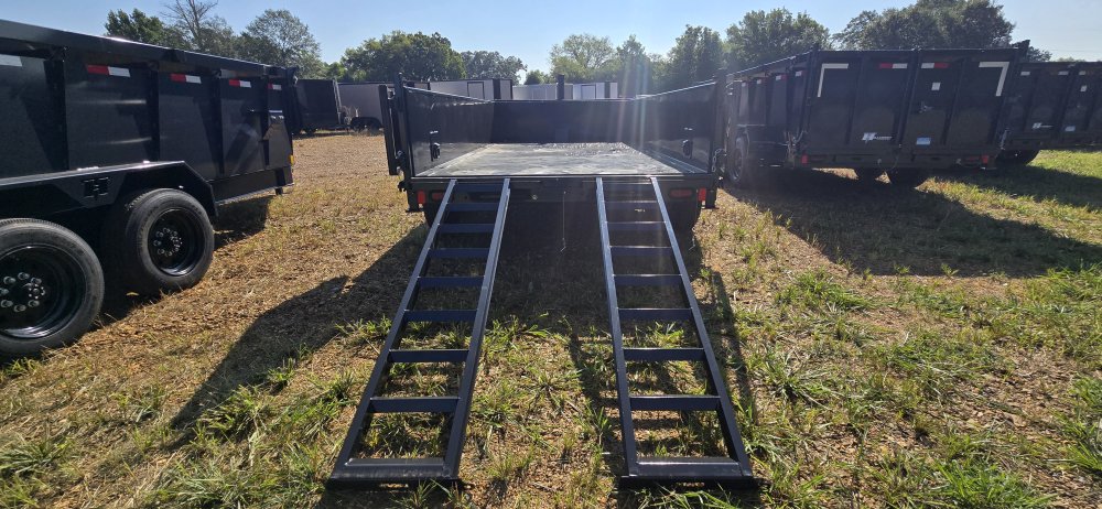 83"x16' Hillcrest Trailers Dump Trailers WITH 40" SIDES