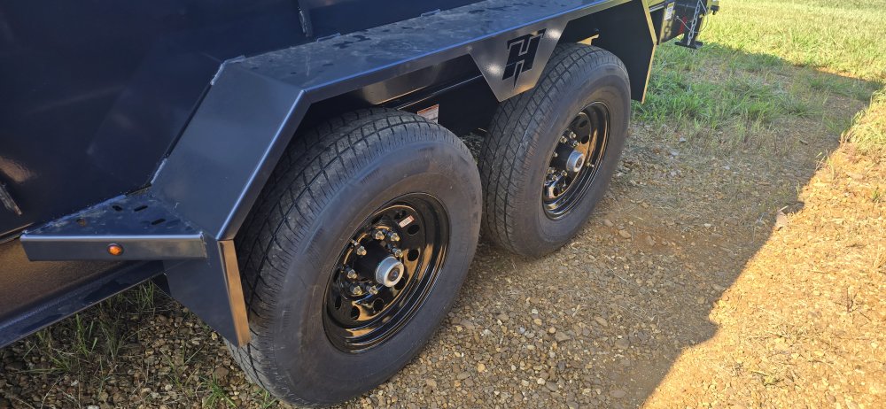 83"x16' Hillcrest Trailers Dump Trailers WITH 40" SIDES