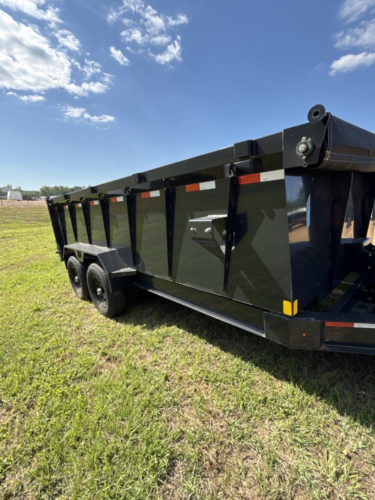 83"x16' Hillcrest Dump Trailer W/ 40" Sides 14K