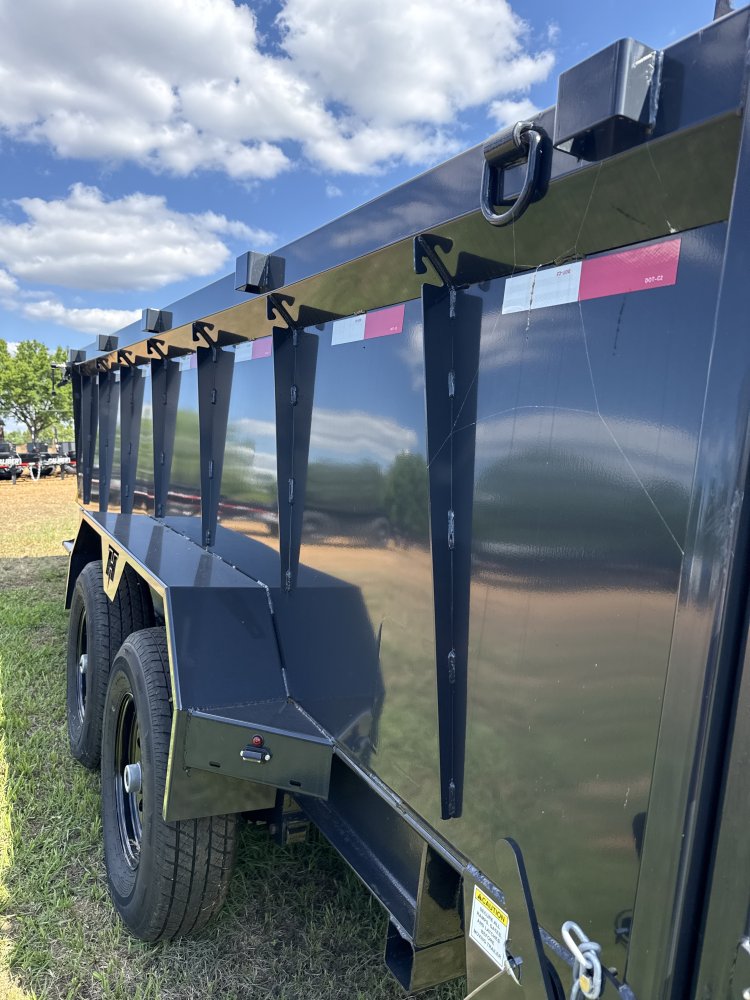 83"x16' Hillcrest Dump Trailer W/ 40" Sides 14K
