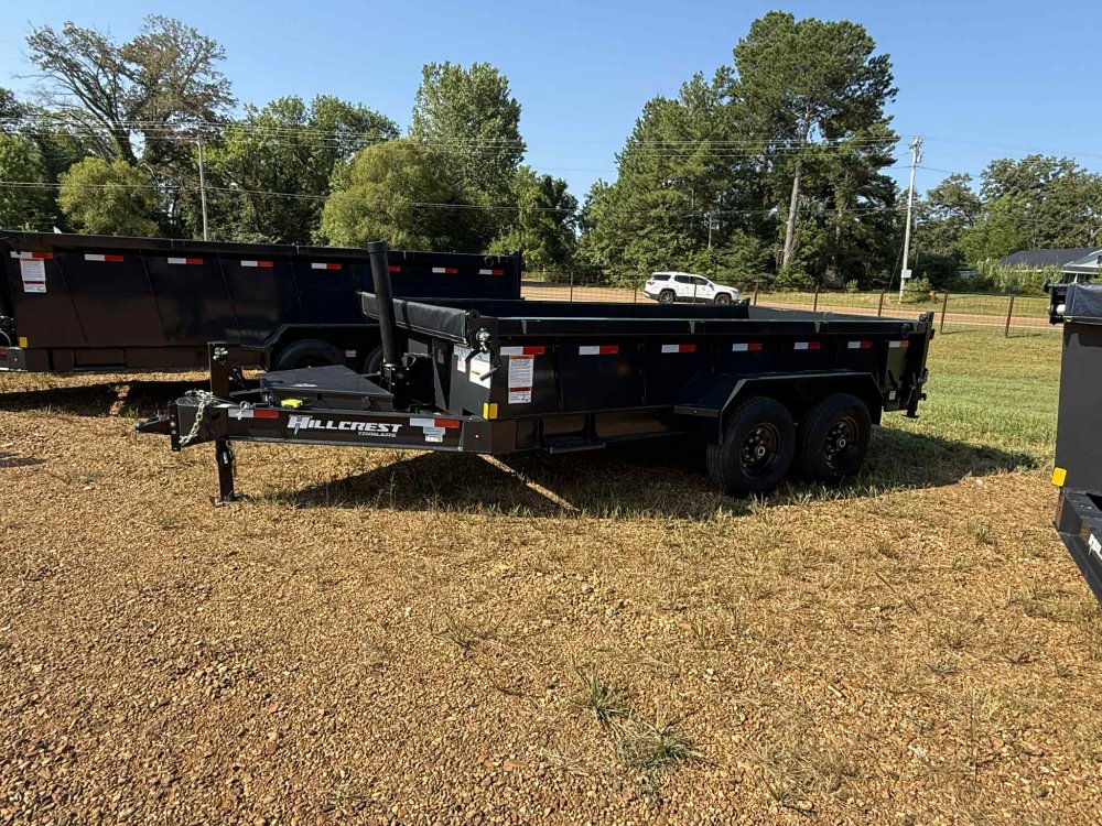 83"x14' Hillcrest Trailers Dump Trailers