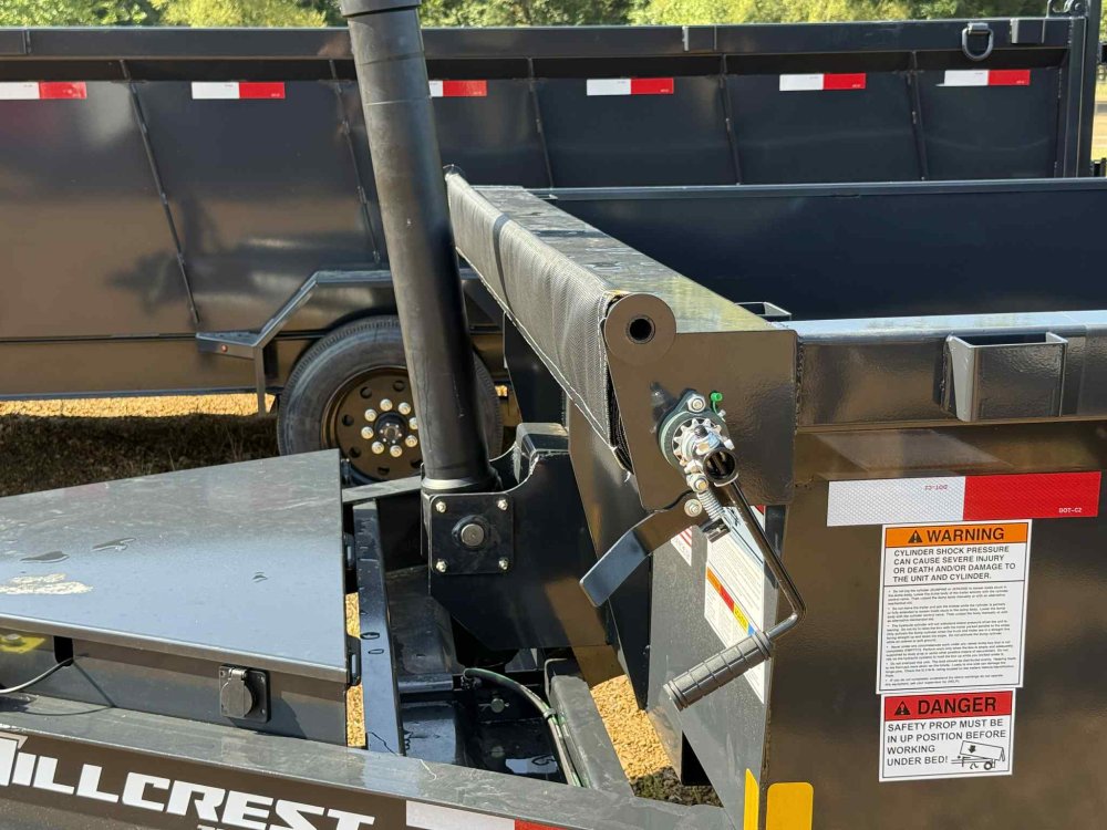 83"x14' Hillcrest Trailers Dump Trailers