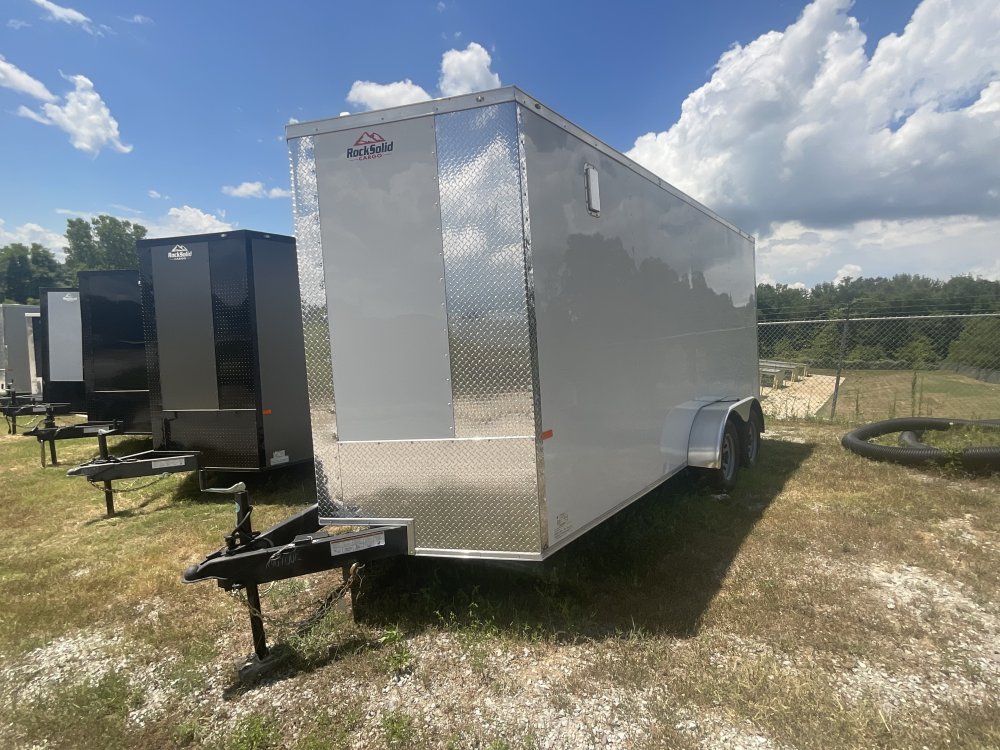 7'x16' Rock Solid Cargo Enclosed