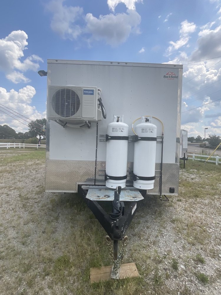 8' 6"x16' Rock Solid Cargo Concession Trailer FULLY LOADED