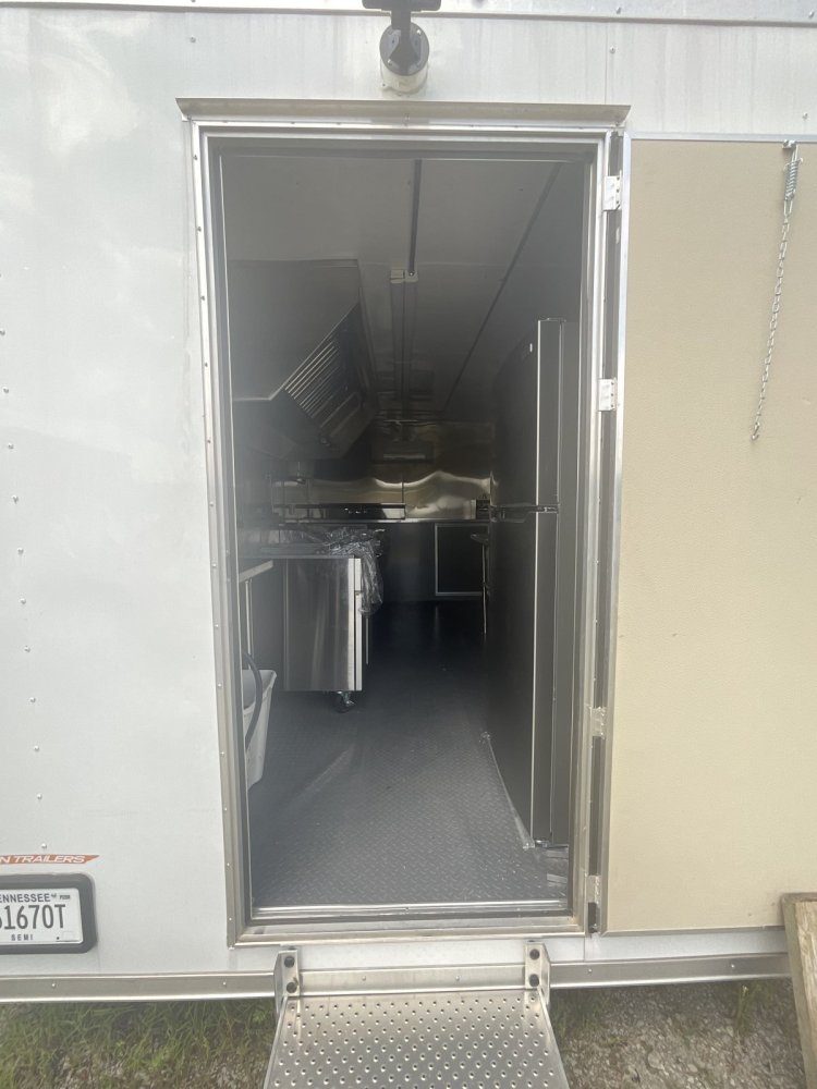 8' 6"x16' Rock Solid Cargo Concession Trailer FULLY LOADED