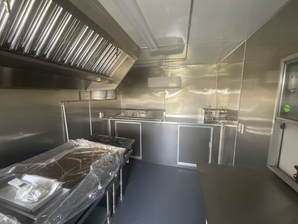 8' 6"x16' Rock Solid Cargo Concession Trailer FULLY LOADED
