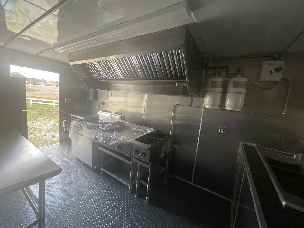 8' 6"x16' Rock Solid Cargo Concession Trailer FULLY LOADED
