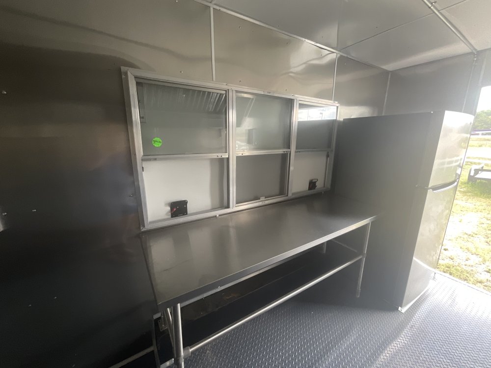 8' 6"x16' Rock Solid Cargo Concession Trailer FULLY LOADED