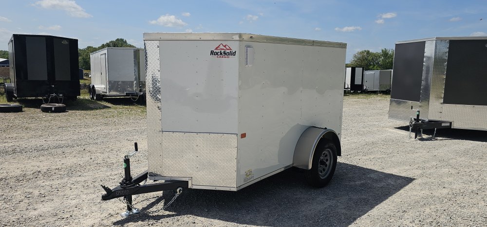 5'x8' Rock Solid Cargo Enclosed