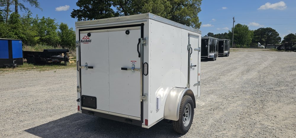 5'x8' Rock Solid Cargo Enclosed