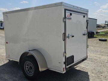 5'x8' Rock Solid Cargo Enclosed