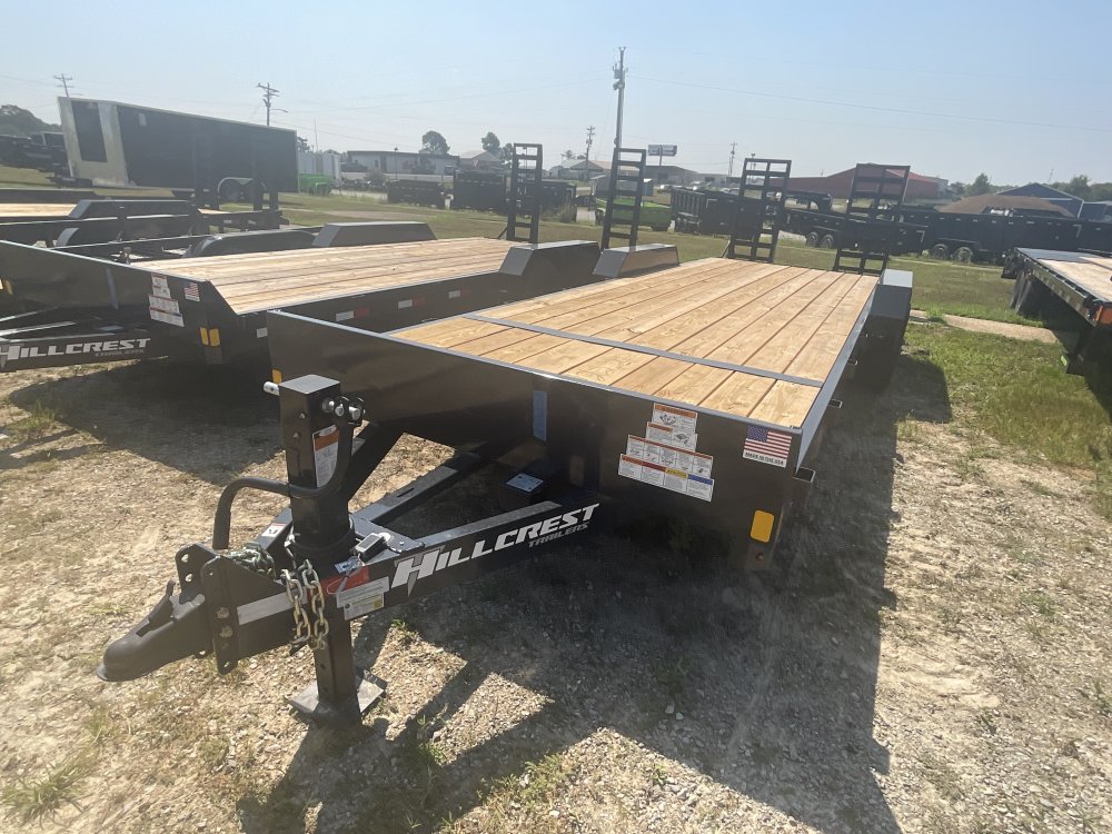 83"x24' Hillcrest Trailers Equipment Trailers